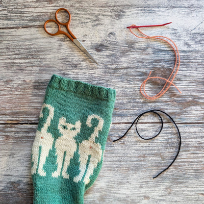 The Cat Butt Catsocks - PDF pattern