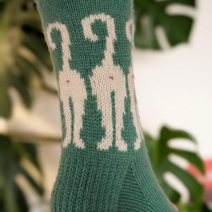 The Cat Butt Catsocks - PDF pattern