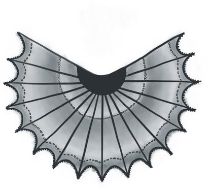 Follow the Moon shawl - printed pattern