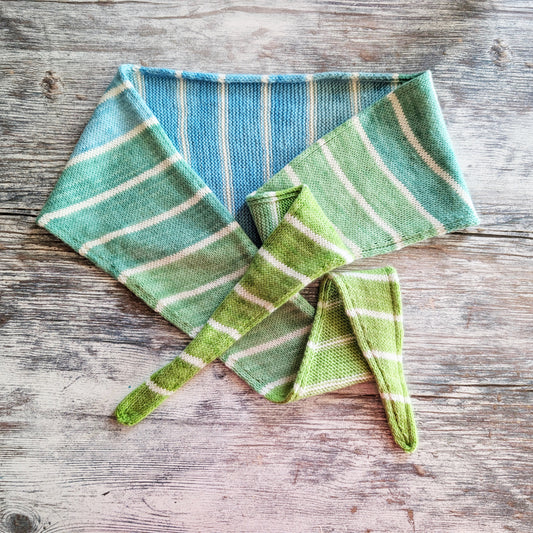 The Jaunty Scarf - knitting kit