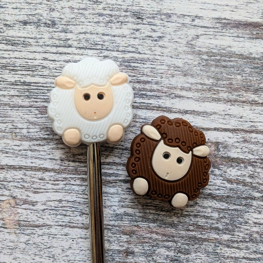 Sheepy needle topper