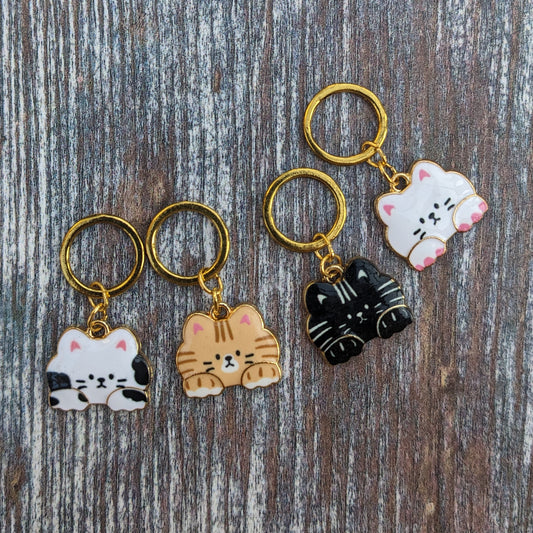 Paws forward stitchmarkers