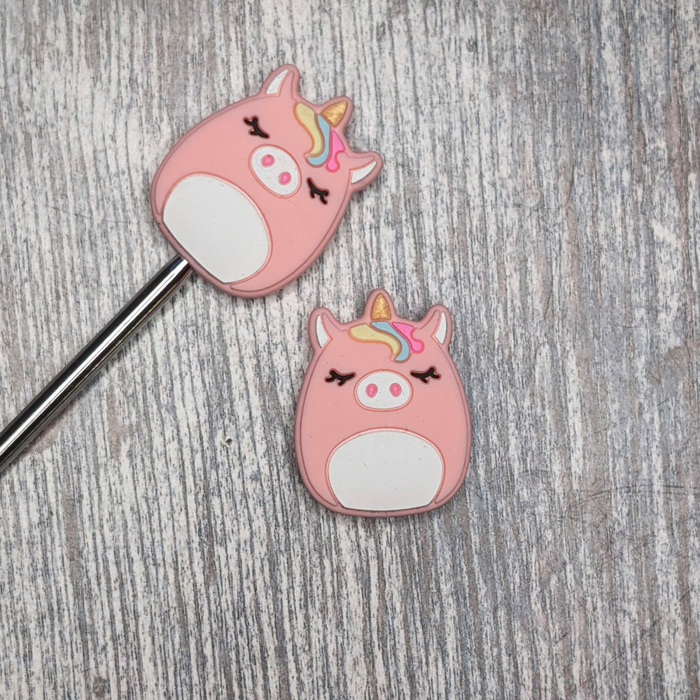 Chonky unicorn needle toppers