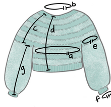 Load image into Gallery viewer, Chime sweater -  - printed pattern
