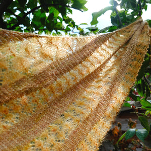 Leaf Storm - shawl kit