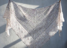 Load image into Gallery viewer, Twig and Bud shawl - printed pattern
