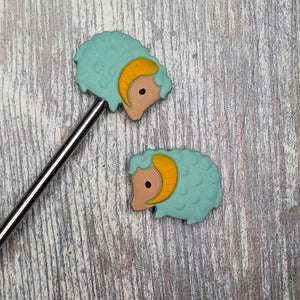 Sheepy needle toppers