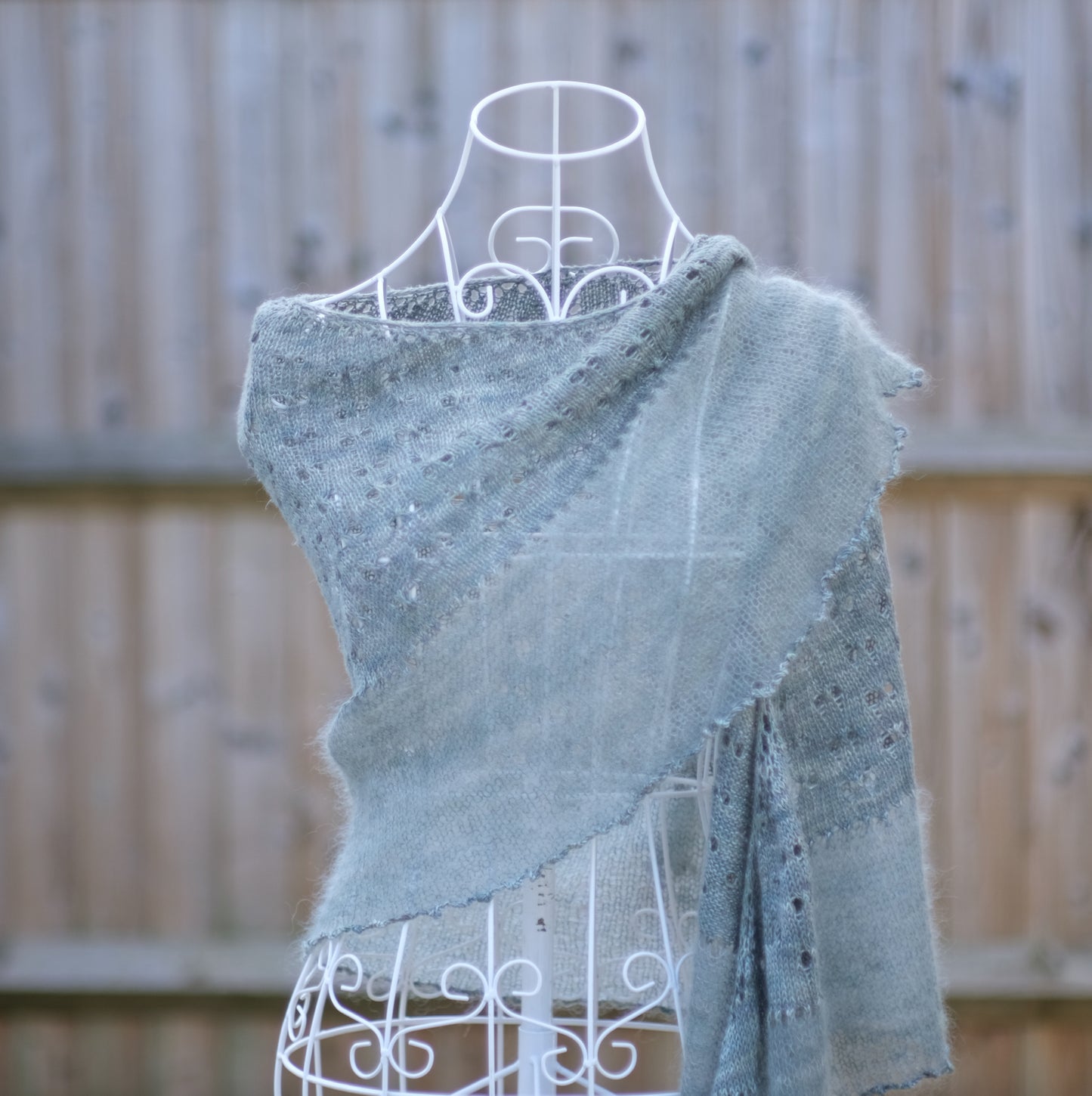 One Hundred Words For Rain shawl kit