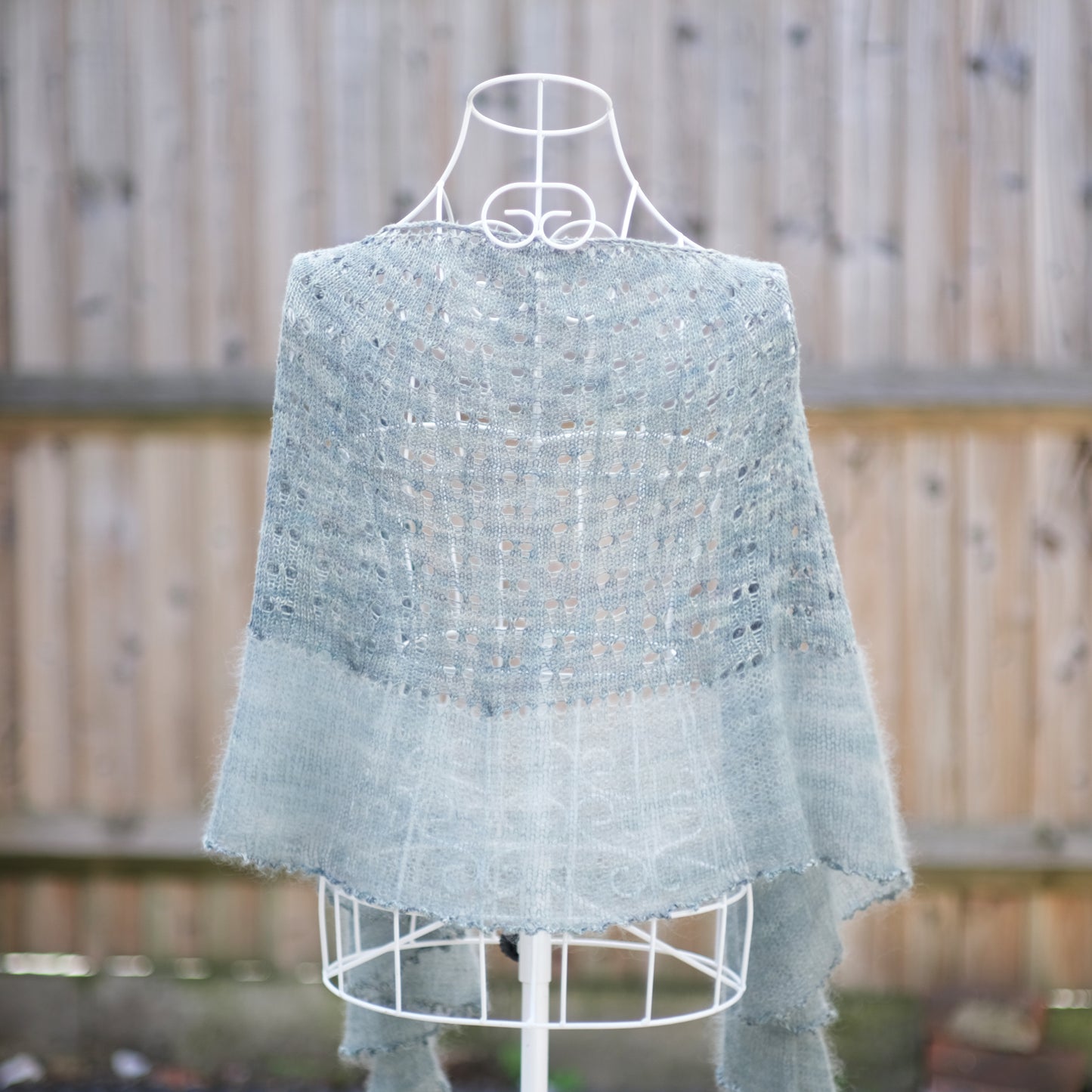 One Hundred Words For Rain shawl kit