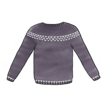 Load image into Gallery viewer, The Cateen Sweater - printed pattern
