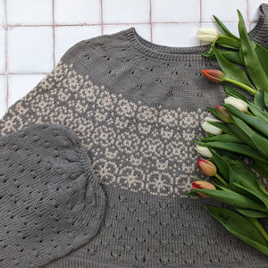 Catmint sweater - printed pattern