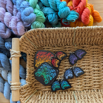 The Spooky Woods ultimate knitting kit