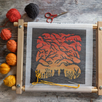 The Spooky Woods needlepoint kit