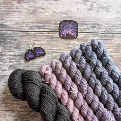 The Spooky Woods ultimate knitting kit