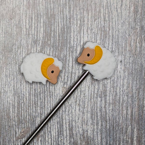 Sheepy needle toppers