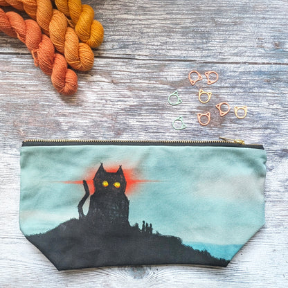 The Wicker Cat project bag