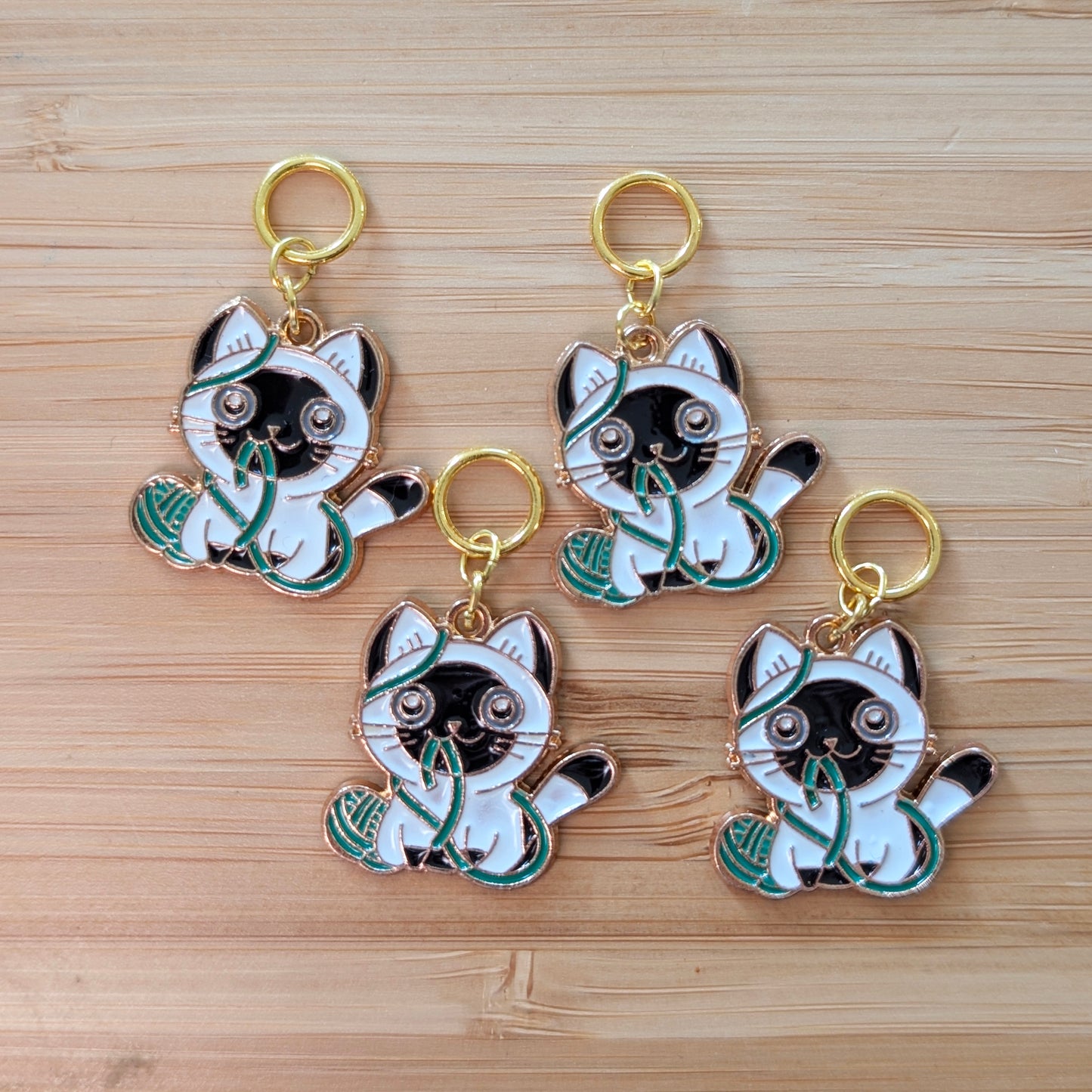 Yarn snack stitchmarkers