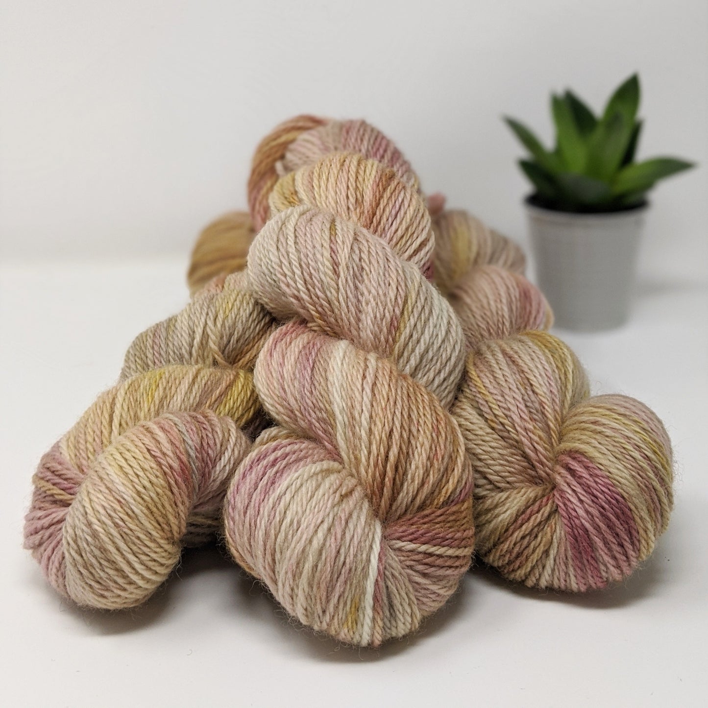 Caitin Sweater: an aran-weight sweater yarn