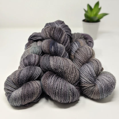 Caitin Sweater: an aran-weight sweater yarn