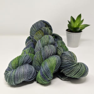 Caitin Sweater: an aran-weight sweater yarn