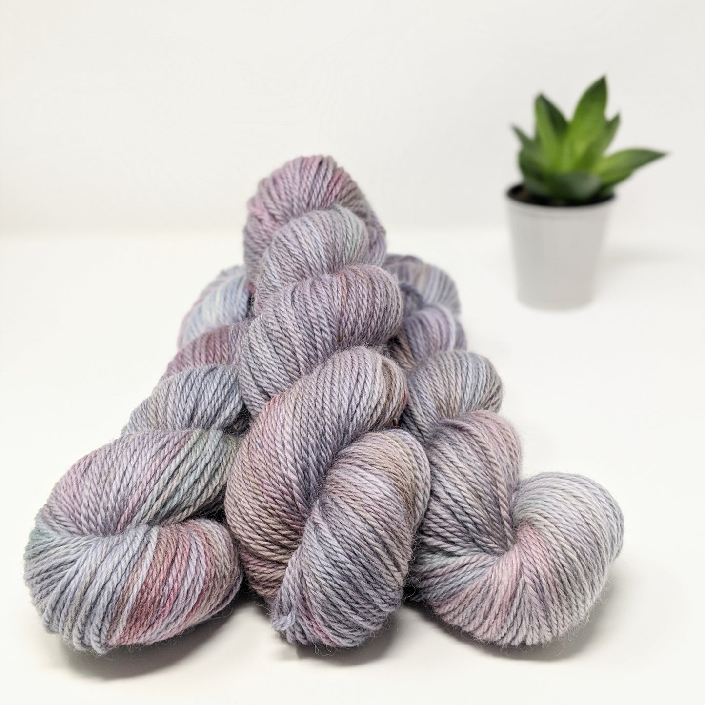 Caitin Sweater: an aran-weight sweater yarn