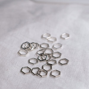 Hexagon simple stitchmarkers