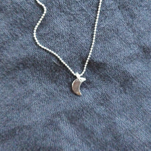 Load image into Gallery viewer, Tiny moon pendant
