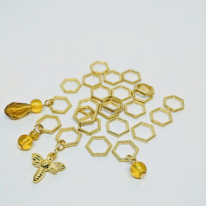 Beekeeper - stitchmarker set