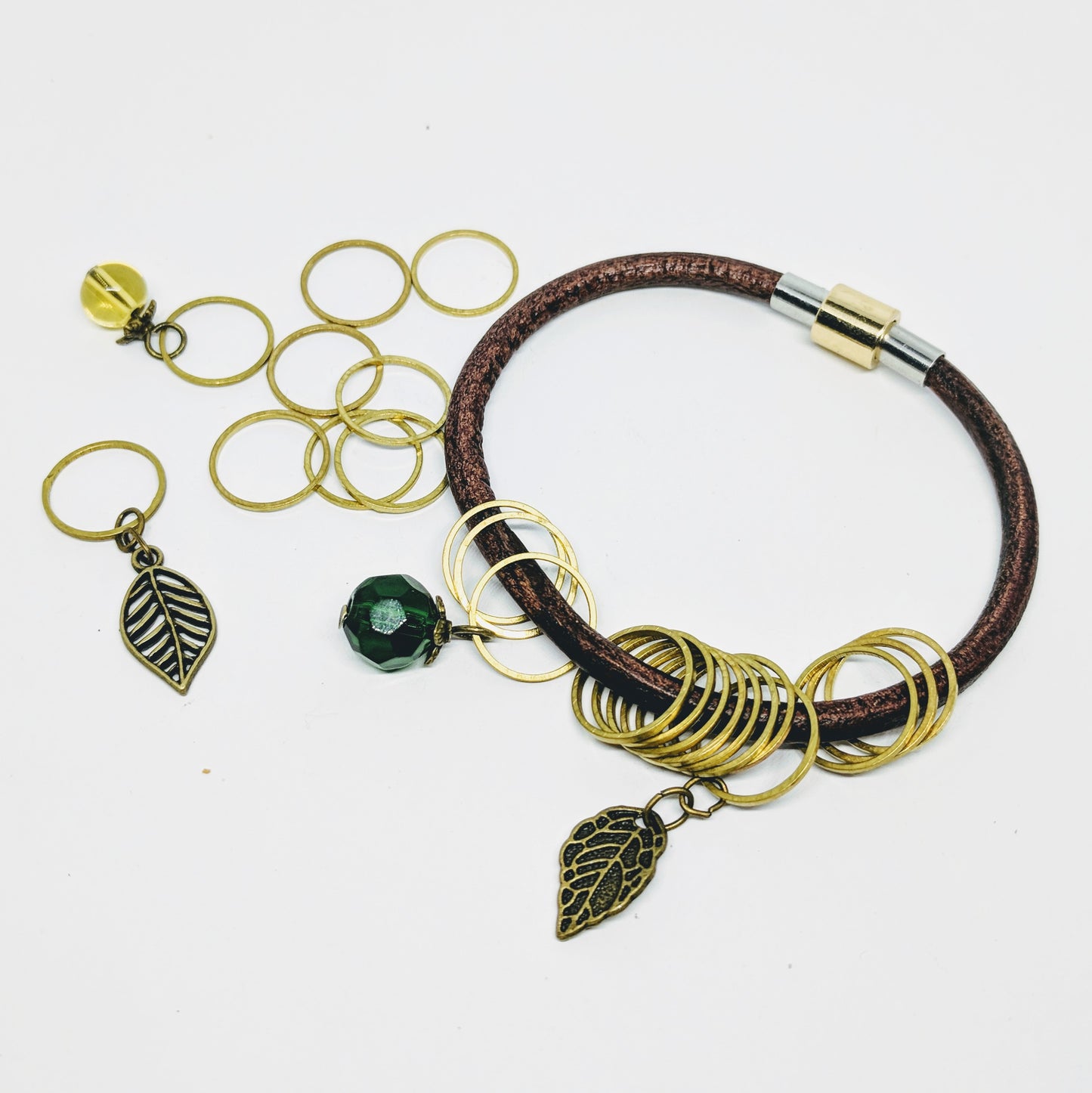 Deep in the Woods - stitchmarker set