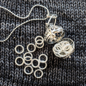 Ornate stitchmarker pendant