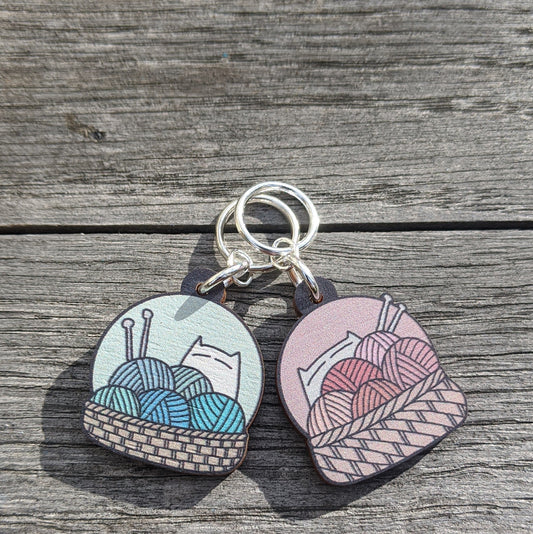 Catmarkers: Cat's Got Your Yarn