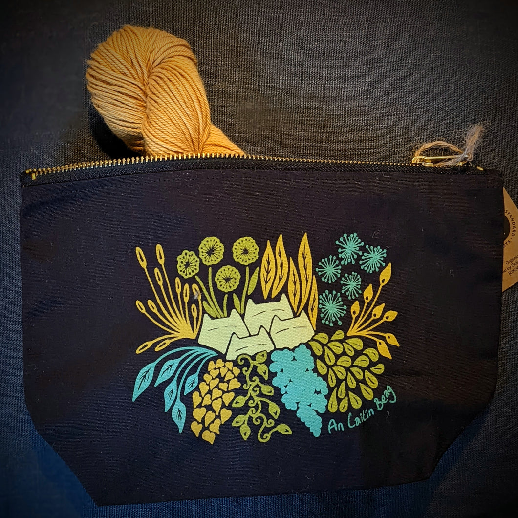 The cats and the plants - project bag