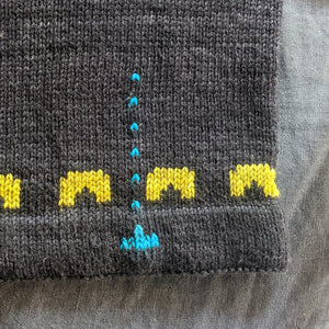Spacecat Invaders sweater - printed pattern