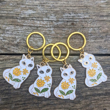 Load image into Gallery viewer, Daisycat stitchmarkers

