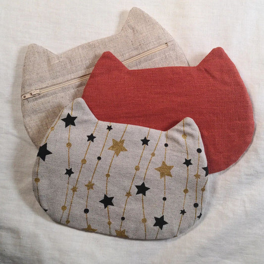 Catface notions pouch
