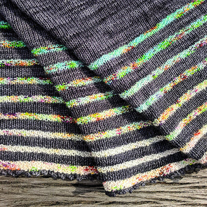 Slow Exposure shawl - printed pattern