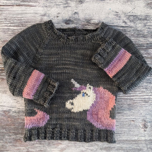 Unicorn sweater kit - kid edition