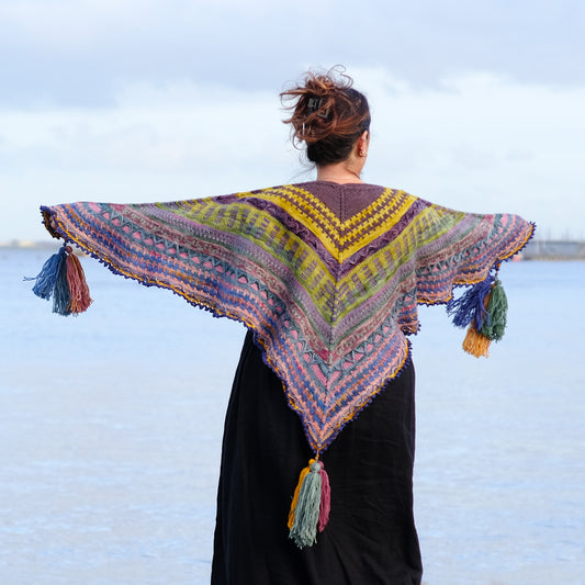 Slip shawl - pattern download