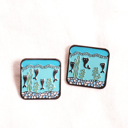 Mercat and merdog pins