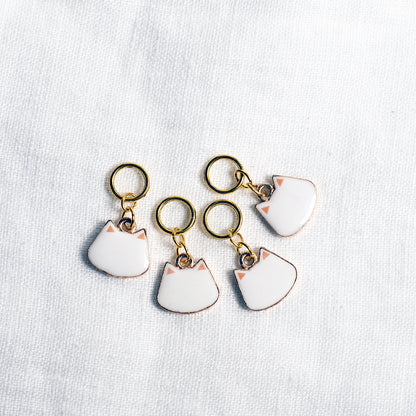 Minimal cat stitchmarkers