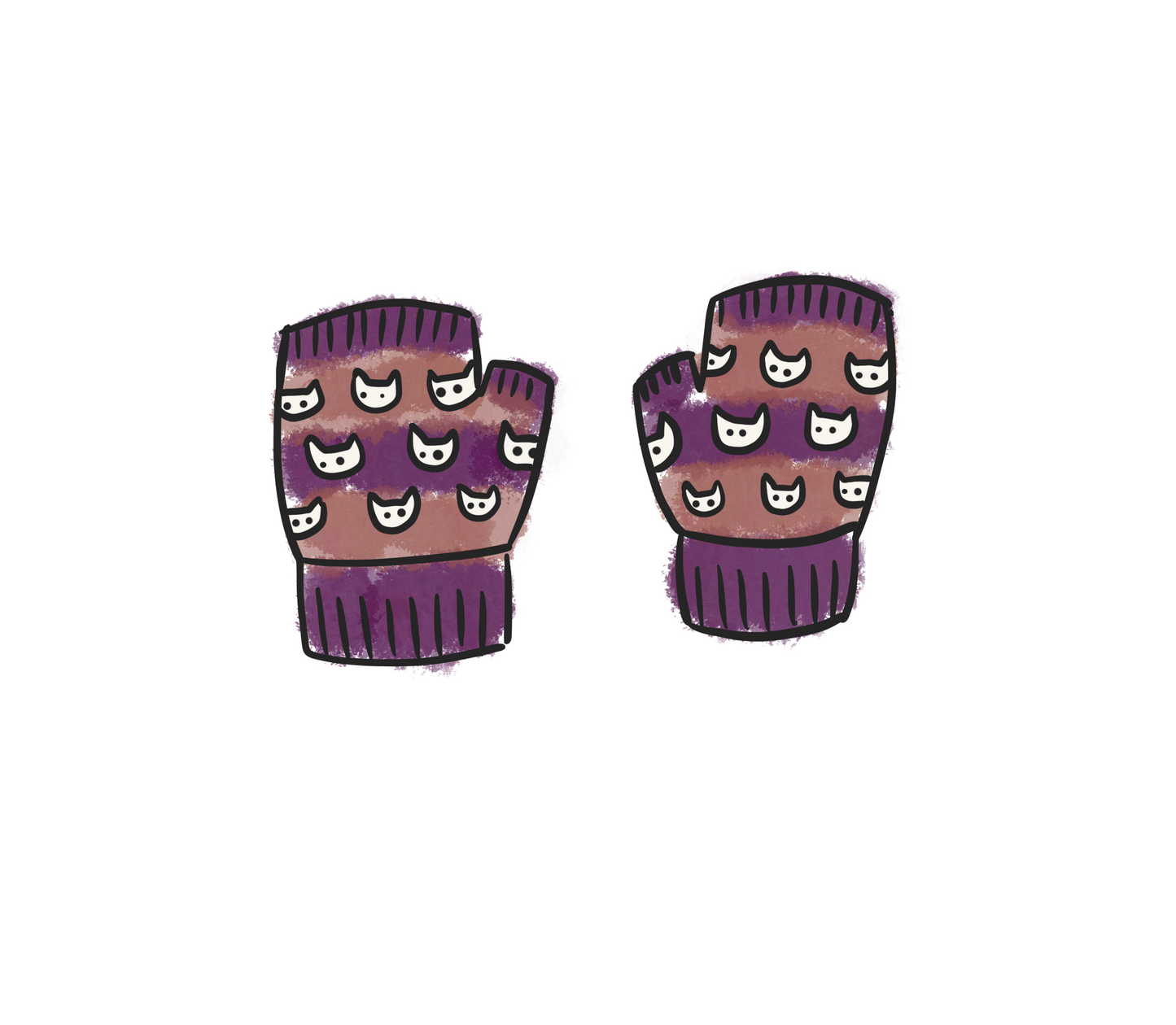 Polka Scraps mitts download