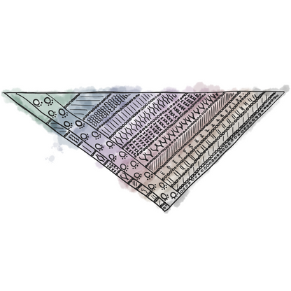 Catventure shawl pattern - download