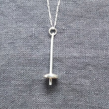 Load image into Gallery viewer, Drop spindle pendant
