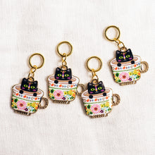 Load image into Gallery viewer, Teacat stitchmarkers

